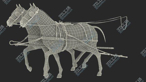 images/goods_img/20210312/Pair of Breast Collar Harness Walking Pose 3D model/4.jpg